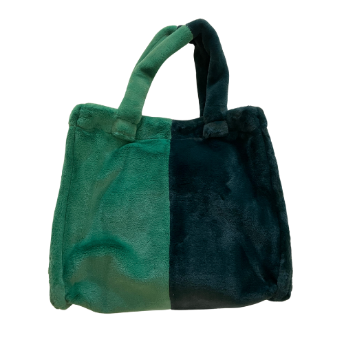 Tas Fluffy - Groen-lichtgroen