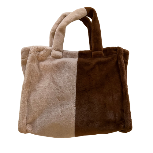 Tas Fluffy - Bruin-beige